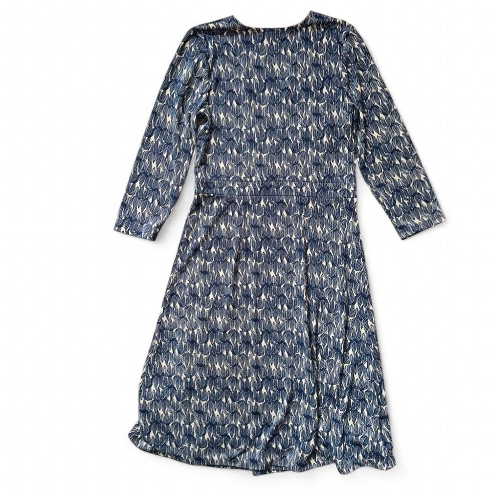 Sigrid Olsen Block Print Midi  Dress - Picture 7 of 8